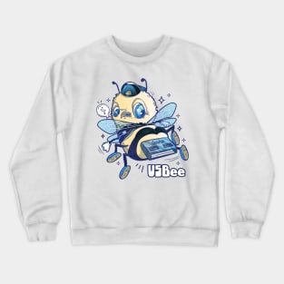 USBee funny Bee pun Crewneck Sweatshirt